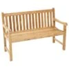 Ploß Coventry Gartenbank 130cm Premium-Teak Teak-Natur