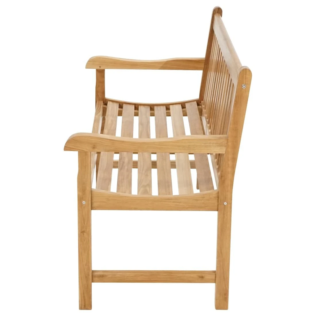 Ploß Coventry Gartenbank 130cm Premium-Teak Teak-Natur 3 Ploß Coventry Gartenbank 130cm Premium-Teak Teak-Natur – Bild 3