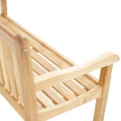 Ploß Coventry Gartenbank 130cm Premium-Teak Teak-Natur 11 Ploß Coventry Gartenbank 130cm Premium-Teak Teak-Natur -Grün Raum 1000838 5