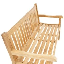 Ploß Coventry Gartenbank 130cm Premium-Teak Teak-Natur 12 Ploß Coventry Gartenbank 130cm Premium-Teak Teak-Natur -Grün Raum 1000838 6