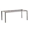 Sieger Gartentisch-Gestell 180/235/290x100cm Aluminium Graphit