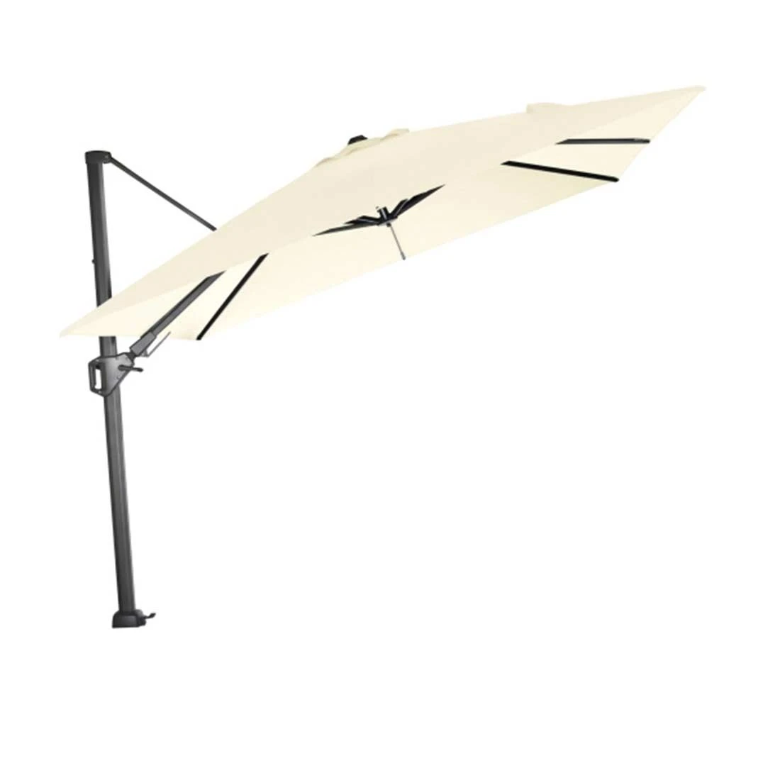 Siena Garden Sunset N+ Ampelschirm 300x300 Cm Anthrazit/Ecru 1 Siena Garden Sunset N+ Ampelschirm 300x300 Cm Anthrazit/Ecru