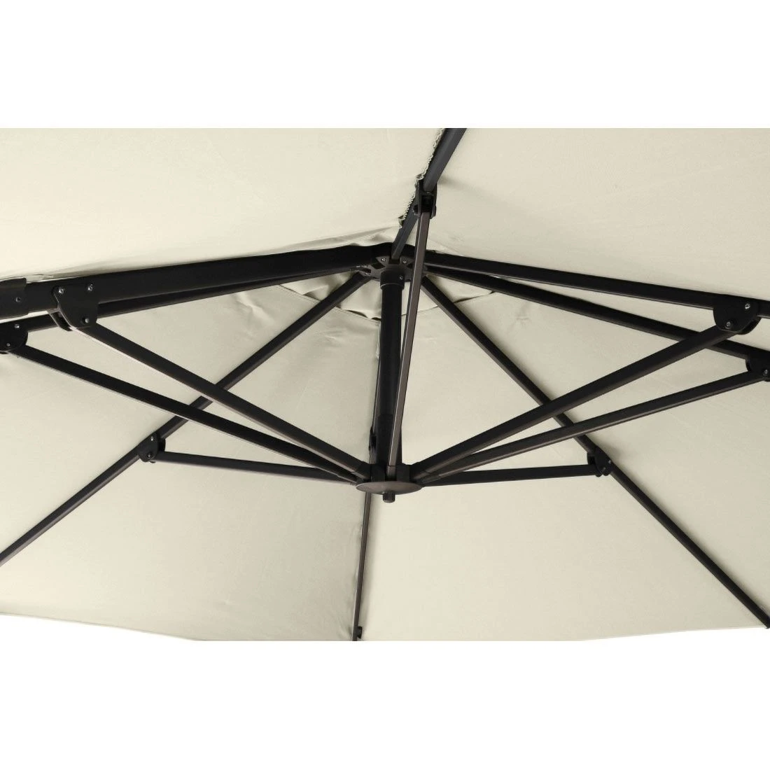 Siena Garden Sunset N+ Ampelschirm 300x300 Cm Anthrazit/Ecru 11 Siena Garden Sunset N+ Ampelschirm 300x300 Cm Anthrazit/Ecru – Bild 11