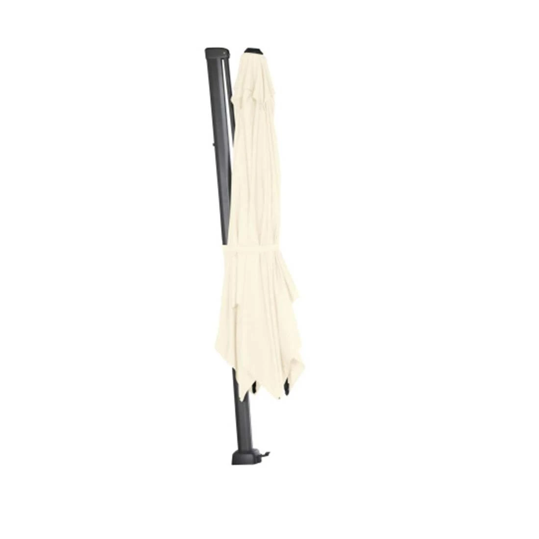 Siena Garden Sunset N+ Ampelschirm 300x300 Cm Anthrazit/Ecru 2 Siena Garden Sunset N+ Ampelschirm 300x300 Cm Anthrazit/Ecru – Bild 2