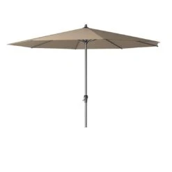 Siena Garden Avio Marktschirm Ø350 Cm Aluminium Anthrazit/Taupe