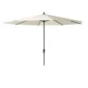 Siena Garden Avio Marktschirm Ø350 Cm Aluminium Anthrazit/Ecru