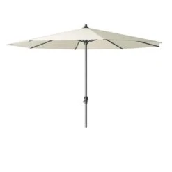 Siena Garden Avio Marktschirm Ø350 Cm Aluminium Anthrazit/Ecru