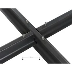 Siena Garden Kreuzständer Für Ampelschirme 100x100x6 Cm Stahl Anthrazit -Grün Raum 1041769 6