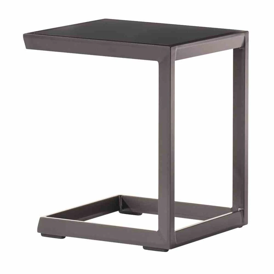 Sieger Beistelltisch 35x45x50cm Aluminium Eisengrau 1 Sieger Beistelltisch 35x45x50cm Aluminium Eisengrau