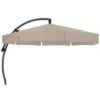 Sun Garden Easy Sun Ampelschirm Ø350 Cm Aluminium Taupe