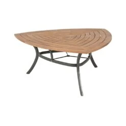 Hartman Raffaelo Gartenmöbelset 7-teilig Mit Triangeltisch 170x170x170cm Xerix/Teak -Grün Raum 1069841 3