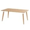 Hartman Sophie Studio Gartentisch 170x100cm Teak Natural Teak/Royal White
