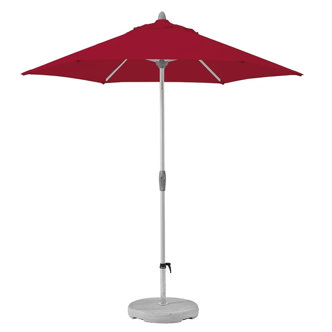 Suncomfort Style Stockschirm Ø250 Cm Red 1 Suncomfort Style Stockschirm Ø250 Cm Red