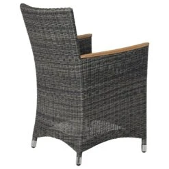 Zebra Status Dininggruppe 13-teilig Geflecht/Teak Anthrazit -Grün Raum 1091907 9