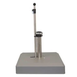 LiRo Alu-Vario 65-K Mobiler Schirmständer - Schnellspanner Graphit