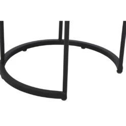 Siena Garden Baros 2er Set Beistelltische Aluminium/Teak Anthrazit -Grün Raum 1102357 5