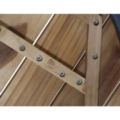 Siena Garden Baros 2er Set Beistelltische Aluminium/Teak Anthrazit -Grün Raum 1102357 6