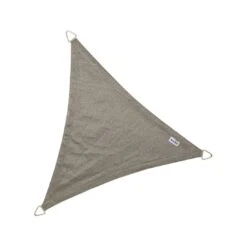 Nesling Coolfit Sonnensegel 3-Eck 500x500x500 Cm HDPE Grau -Grün Raum 1108319 3