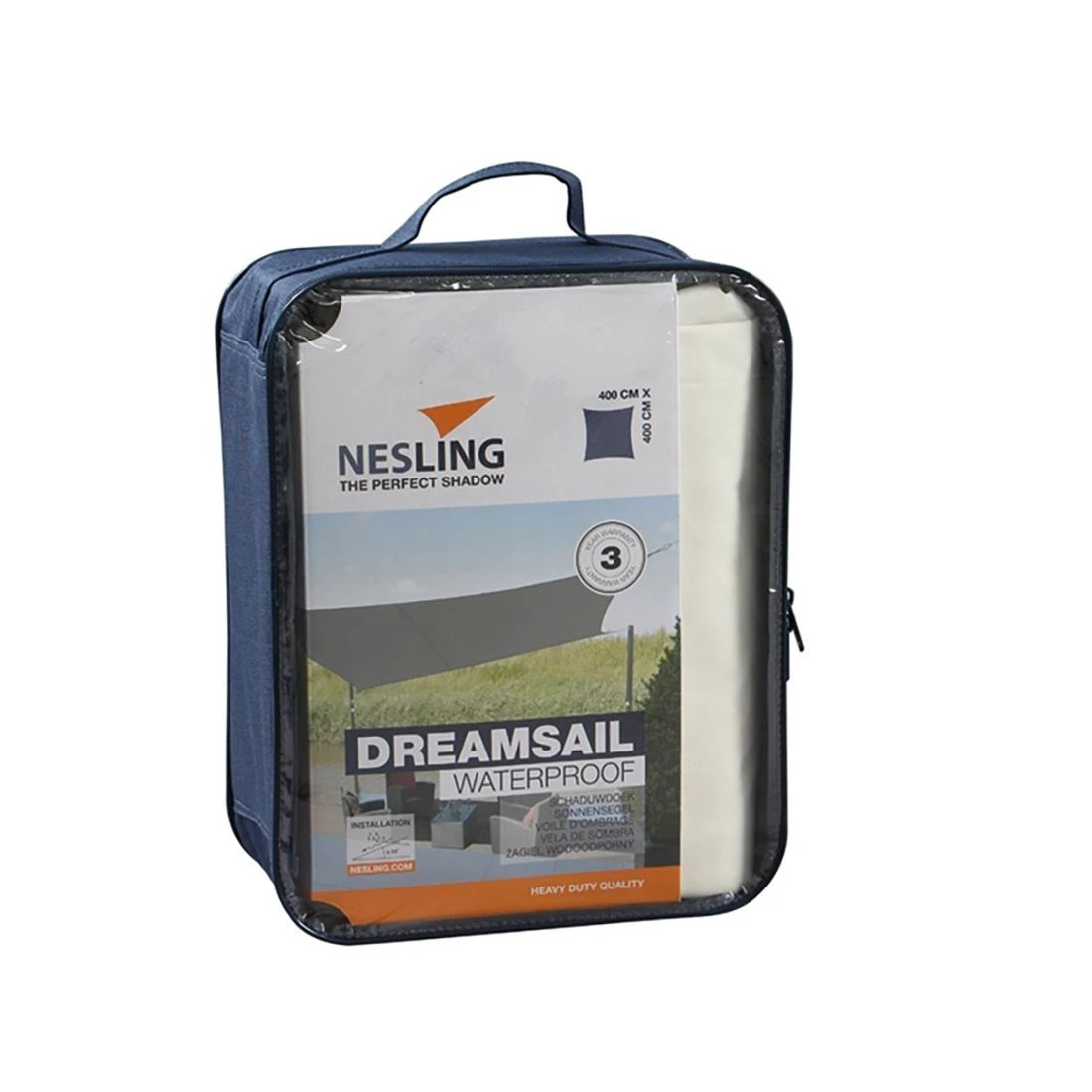 Nesling Dreamsail Sonnensegel Quadrat 400x400 Cm Polyester Creme 1 Nesling Dreamsail Sonnensegel Quadrat 400x400 Cm Polyester Creme