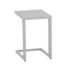 Siena Garden Ramo Beistelltisch 36x43cm Aluminium Weiß-Grau