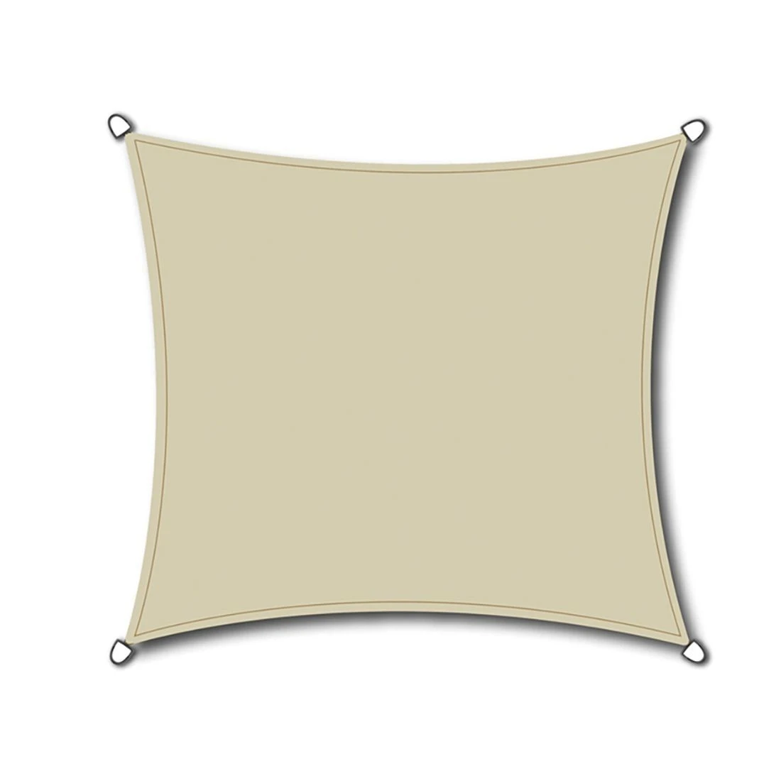 Siena Garden Solino Sonnensegel Quadratisch 360 Cm HDPE Ecru 1 Siena Garden Solino Sonnensegel Quadratisch 360 Cm HDPE Ecru