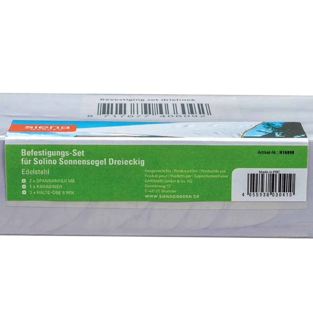 Siena Garden Solino Zubehör Set Für 3-eckige Sonnensegel 4 Siena Garden Solino Zubehör Set Für 3-eckige Sonnensegel – Bild 4