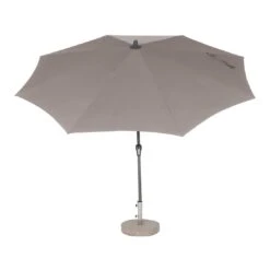 Siena Garden Avio Schirm Ø300 Cm Aluminium Anthrazit/Taupe -Grün Raum 1119704 10