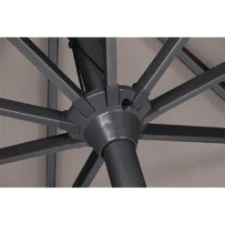 Siena Garden Avio Schirm Ø300 Cm Aluminium Anthrazit/Taupe -Grün Raum 1119704 13