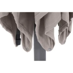 Siena Garden Avio Schirm Ø300 Cm Aluminium Anthrazit/Taupe -Grün Raum 1119704 17