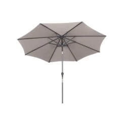 Siena Garden Avio Schirm Ø300 Cm Aluminium Anthrazit/Taupe -Grün Raum 1119704 3