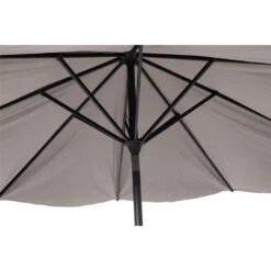 Siena Garden Avio Schirm Ø300 Cm Aluminium Anthrazit/Taupe -Grün Raum 1119704 8