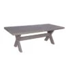 MBM La Villa Gartentisch 220x100 Resysta Stone Grey
