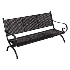 MBM Romeo Gartenmöbel-Set 4-tlg. Schmiedeeisen Marone Antik -Grün Raum 1181051 3