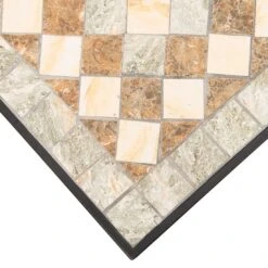 OUTLIV. Mosaik Gartentisch 160x90cm Eisen/Mosaik Schwarz/Mosaik -Grün Raum 1184208 4