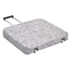 Glatz Granitsockel Z 55kg Ohne Standrohr / Mit Rollen Granit