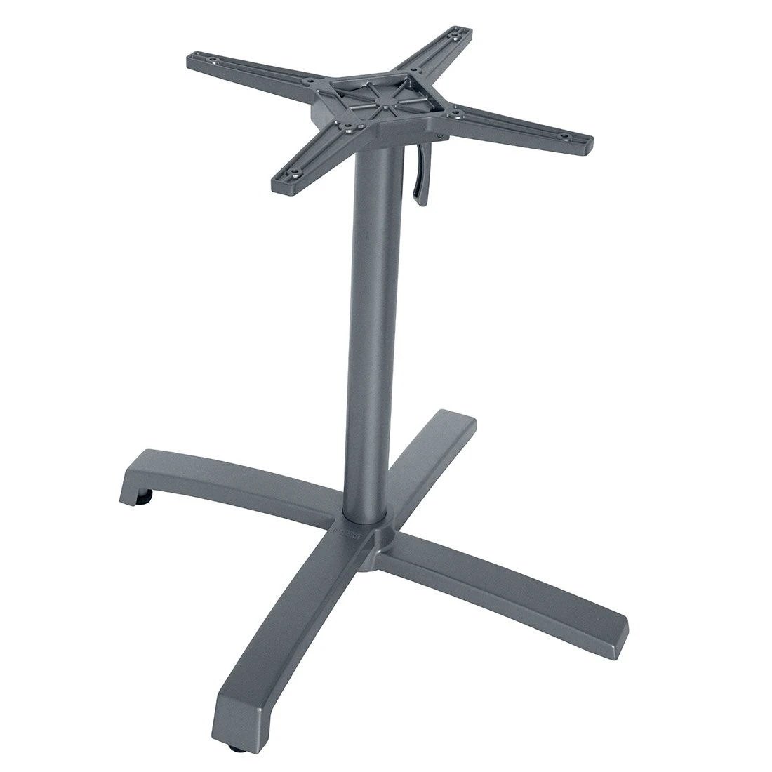 Stern Livorno Gartentisch-Gestell 80x80cm Aluminium Graphit 1 Stern Livorno Gartentisch-Gestell 80x80cm Aluminium Graphit