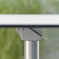 Stern Livorno Gartentisch-Gestell 80x80cm Aluminium Graphit 9 Stern Livorno Gartentisch-Gestell 80x80cm Aluminium Graphit -Grün Raum 1203227 4