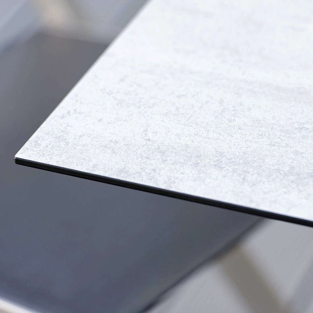 Stern Livorno Gartentisch-Gestell 80x80cm Aluminium Graphit 5 Stern Livorno Gartentisch-Gestell 80x80cm Aluminium Graphit – Bild 5