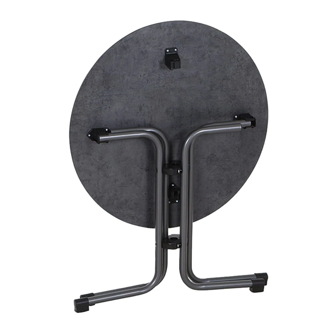 Siena Garden Sola Klapptisch Ø80cm Stahl/HPL Anthrazit/Dark Grey 4 Siena Garden Sola Klapptisch Ø80cm Stahl/HPL Anthrazit/Dark Grey – Bild 4