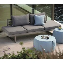 Stern New Holly Gartenbank Edelstahl Inklusive Kissen Schiefergrau -Grün Raum 1205526 4