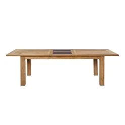 OUTLIV. Oxford Ausziehtisch 200/260x100cm Teak Recycelt -Grün Raum 1243201 6