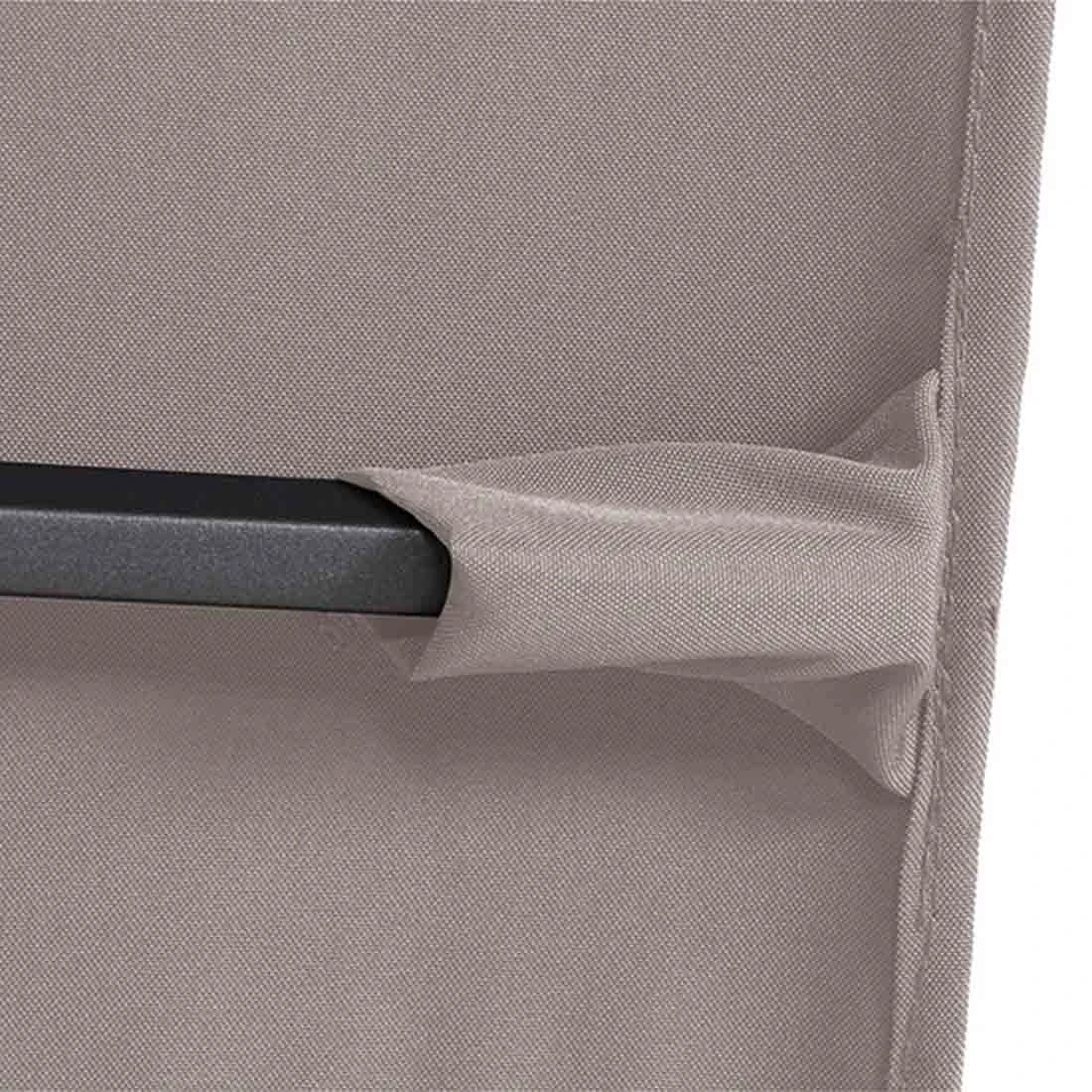 Siena Garden California N+ Ampelschirm Ø350 Cm Anthrazit/Taupe 2 Siena Garden California N+ Ampelschirm Ø350 Cm Anthrazit/Taupe – Bild 2