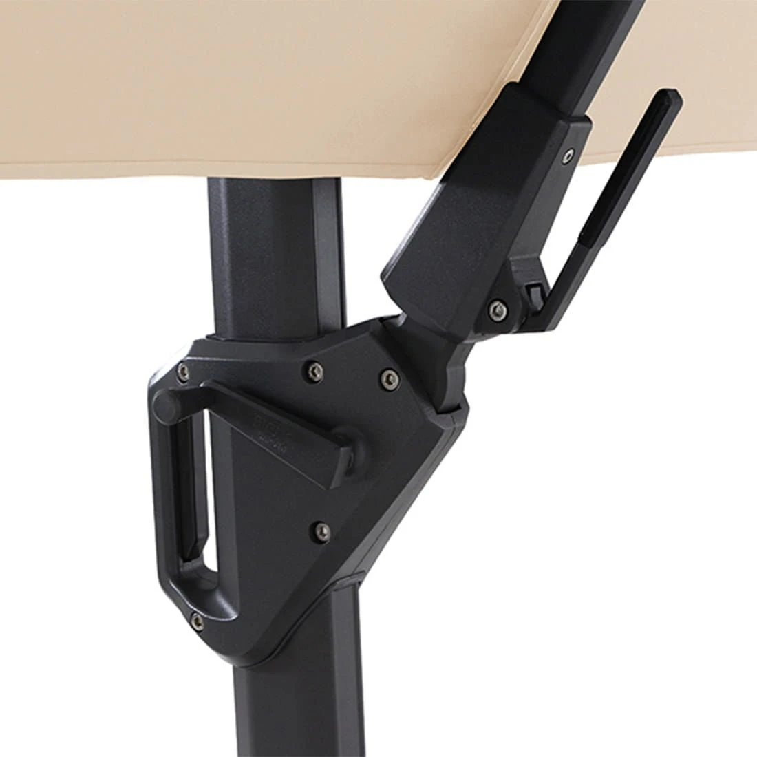 Siena Garden Sunset N+ Ampelschirm 350x260 Cm Anthrazit/Ecru 6 Siena Garden Sunset N+ Ampelschirm 350x260 Cm Anthrazit/Ecru – Bild 6