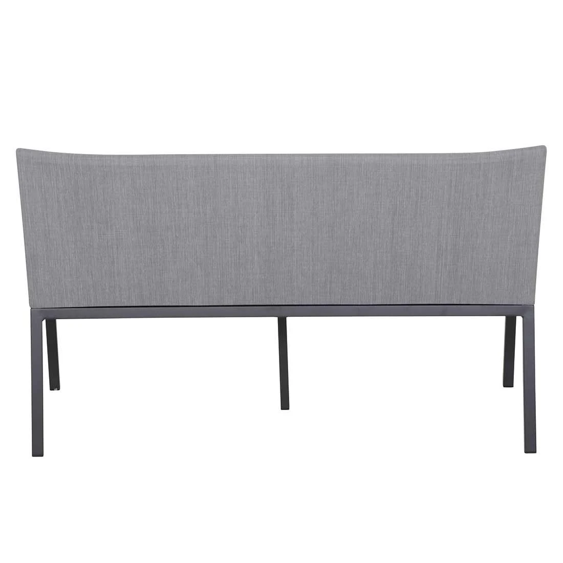 Siena Garden Ricardo Gartenbank Aluminium/Texfabric Anthrazit/Schiefergrau 4 Siena Garden Ricardo Gartenbank Aluminium/Texfabric Anthrazit/Schiefergrau – Bild 4