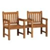 DeVries Woodie Flexi Gartenbank Teak