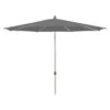 Glatz Alu-Smart Easy Stockschirm Ø300 Cm Stone Grey