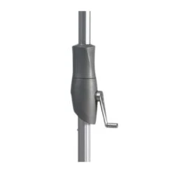 Glatz Alu Twist Mittelstockschirm 250x200 Cm Stone Grey -Grün Raum 1253310 5