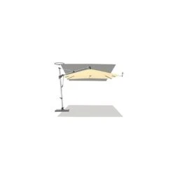 Glatz Sombrano S+ Ampelschirm 400x300cm Smoke -Grün Raum 1254421 4