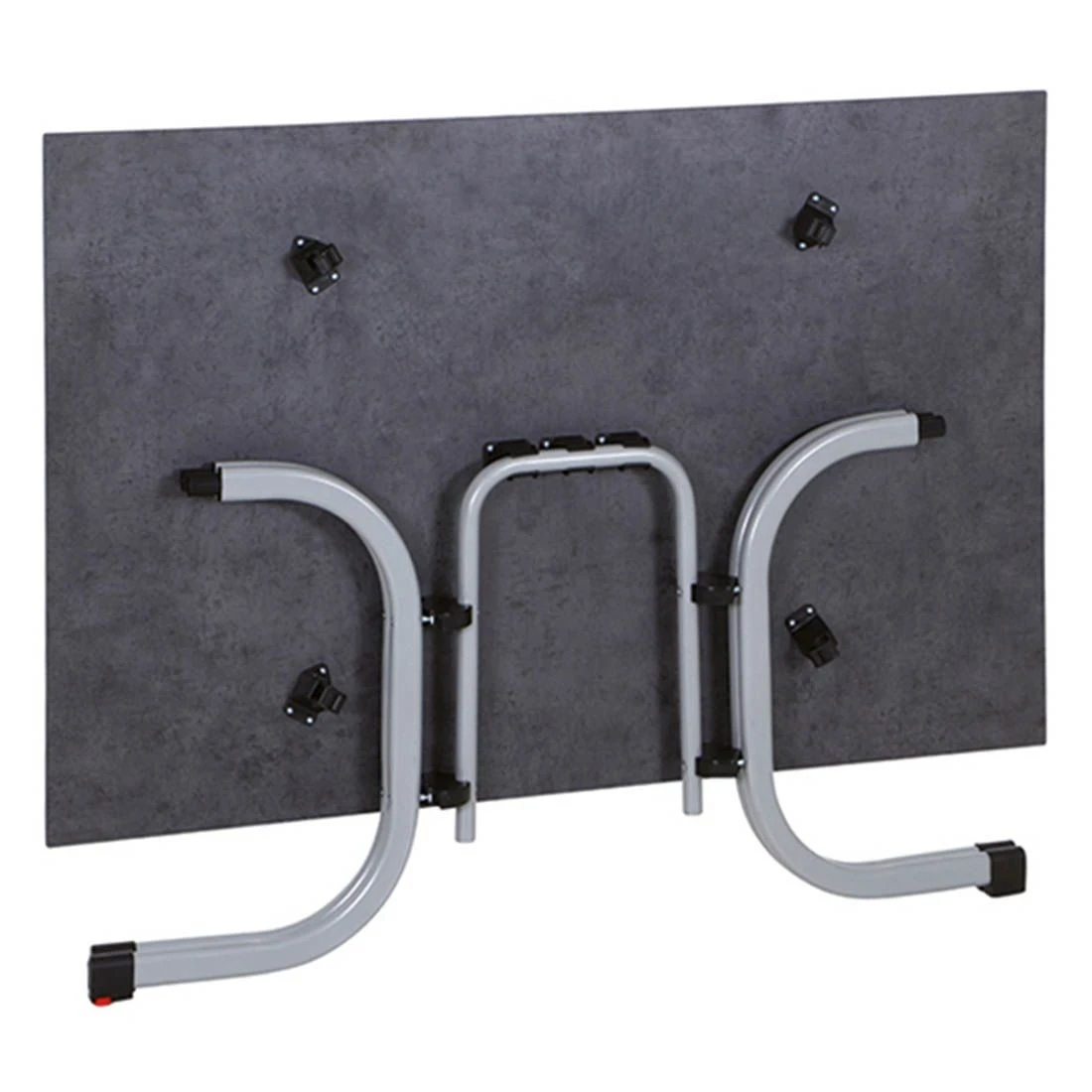 Siena Garden Sola Klapptisch 140x90 Cm Stahl/HPL Silber/Dark Stone 4 Siena Garden Sola Klapptisch 140x90 Cm Stahl/HPL Silber/Dark Stone – Bild 4