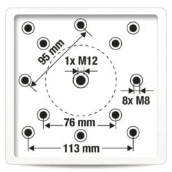 Siena Garden Earthbase Bodenhülse XL - Kunststoff Anthrazit -Grün Raum 1265806 3